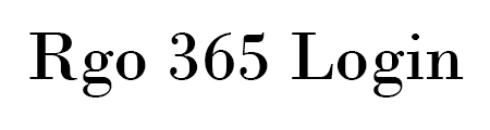 Rgo 365 Login
